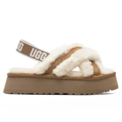 Ugg Women's Disco Cross Slide - Chestnut