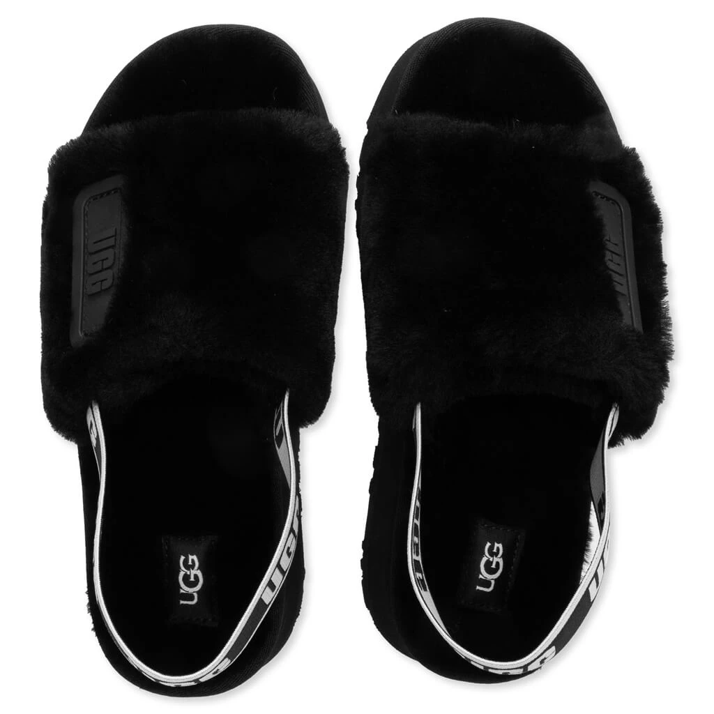 Ugg Women's Disco Slide - Black 4 Ugg Women's Disco Slide - Black - Image 4
