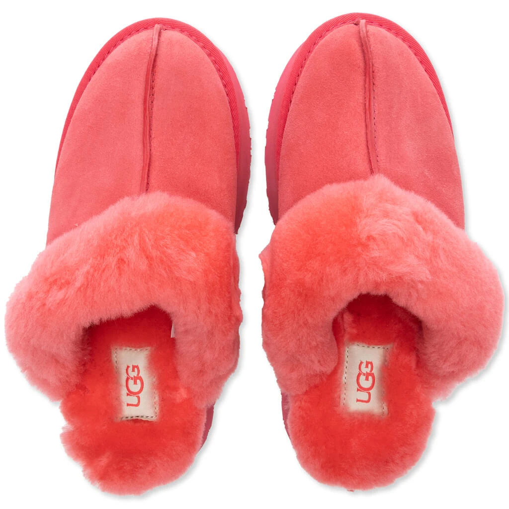 Ugg Women's Disquette Slipper - Hibiscus Pink 4 Ugg Women's Disquette Slipper - Hibiscus Pink - Image 4