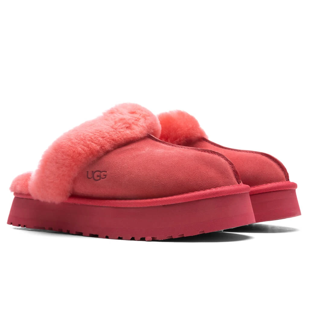 Ugg Women's Disquette Slipper - Hibiscus Pink 2 Ugg Women's Disquette Slipper - Hibiscus Pink - Image 2