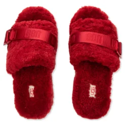 Ugg Women's Fluffita Slipper - Ribbon Red 7 Ugg Women's Fluffita Slipper - Ribbon Red -Urban Fashion Sales UGG Women s Fluffita Slipper Ribbon Red 1113475 RBRD 11 29 2021 01 4