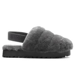 Ugg Women's Super Fluff Slipper - Charcoal