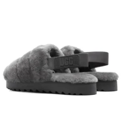 Ugg Women's Super Fluff Slipper - Charcoal 6 Ugg Women's Super Fluff Slipper - Charcoal -Urban Fashion Sales UGG Women s Super Fluff Slipper Charcoal 1121751 CHRC 11 06 2021 01 4