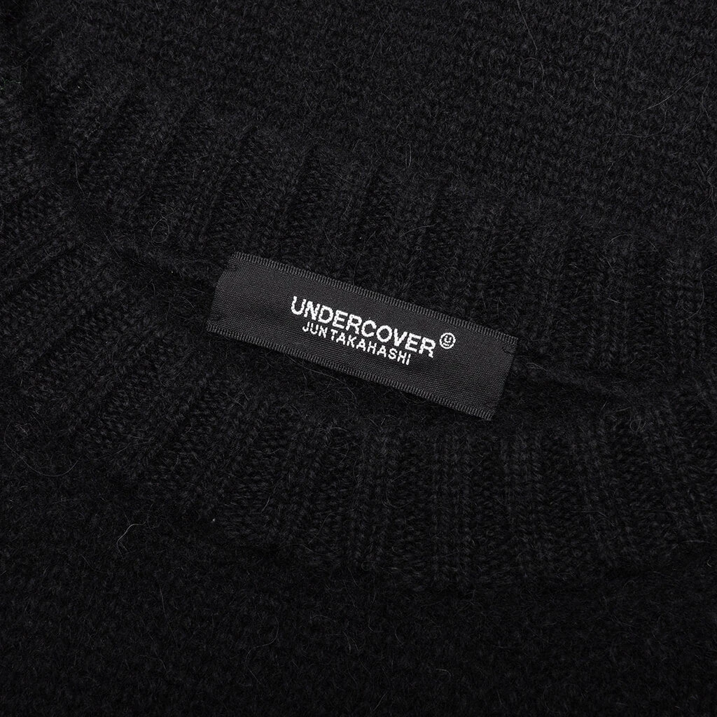 Undercover Psycho Sweater - Black 3 Undercover Psycho Sweater - Black - Image 3