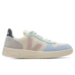 Veja Women's V-10 Suede - Multicolor/Natural/Blue