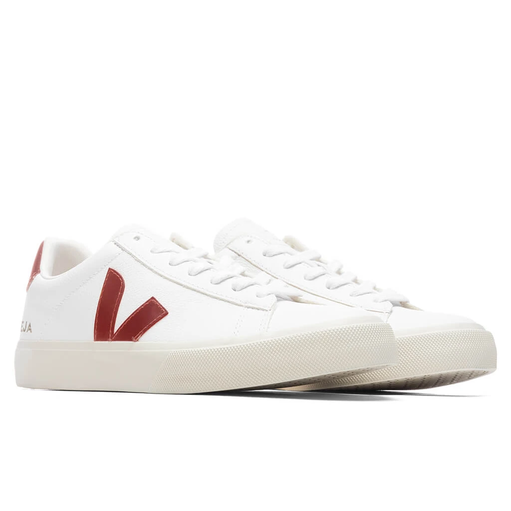 Veja Women's Campo Chromefree - Extra White/Rouille 2 Veja Women's Campo Chromefree - Extra White/Rouille - Image 2