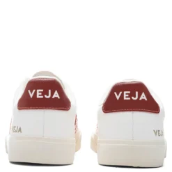 Veja Women's Campo Chromefree - Extra White/Rouille 7 Veja Women's Campo Chromefree - Extra White/Rouille -Urban Fashion Sales Veja Womens Campo Chromefree Extra White Rouille CP0502615AP1P08 03 06 22 Feature 5
