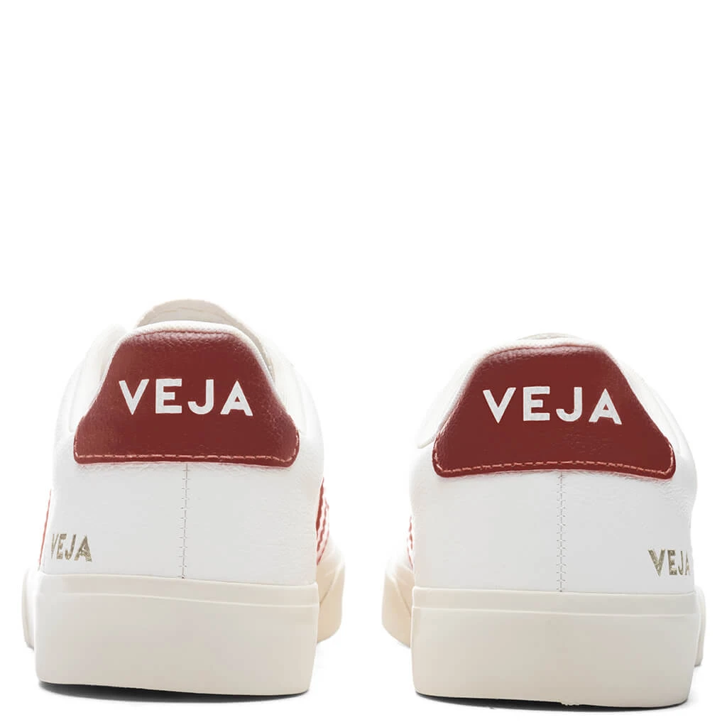 Veja Women's Campo Chromefree - Extra White/Rouille 4 Veja Women's Campo Chromefree - Extra White/Rouille - Image 4