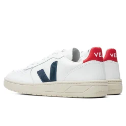 Veja Women's V-10 - Extra White/Nautico Pekin -Urban Fashion Sales Veja Womens V 10 Extra White Nautico Pekin VX021267A 08 20 2021 01 3