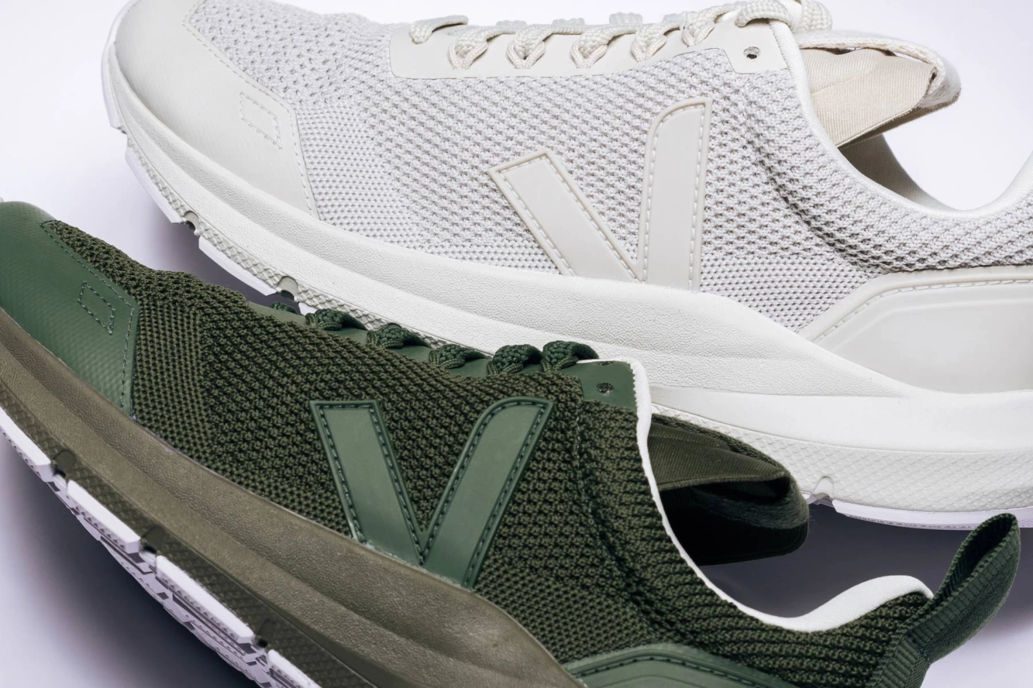 Veja X Rick Owens Performance Runner V-Knit - Hunter 8 Veja X Rick Owens Performance Runner V-Knit - Hunter - Image 8