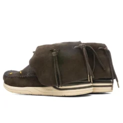 FBT Lhamo-Folk - Olive -Urban Fashion Sales Visvim FBT Lhamo Folk Olive 0121202002005 OLV 09 24 2021 01 3
