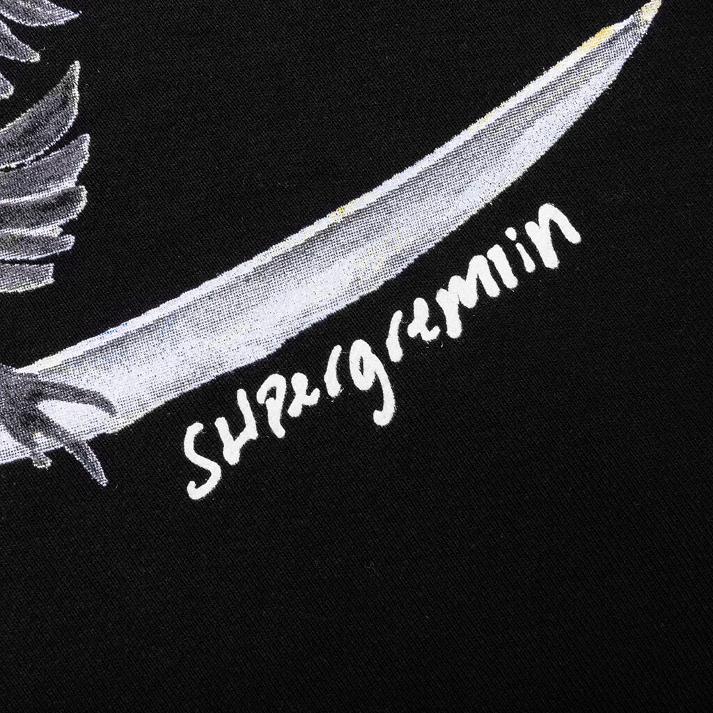 Nahmias X Kodak Black Vulture Hoodie - Black 3 Nahmias X Kodak Black Vulture Hoodie - Black - Image 3