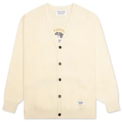 Classic Cardigan Type-2 - Cream