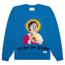 Crewneck Sweater Type-2 - Blue