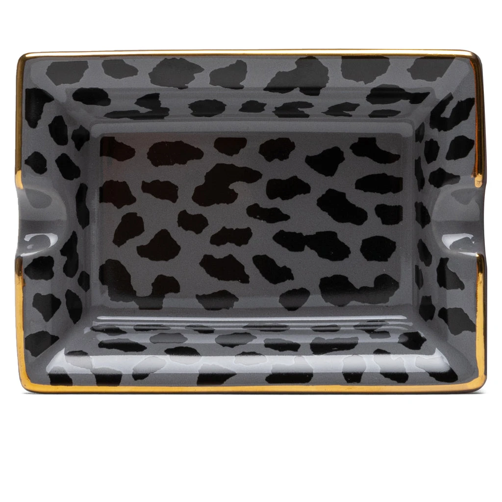 Leopard Ashtray Type-1 - Grey 1 Leopard Ashtray Type-1 - Grey