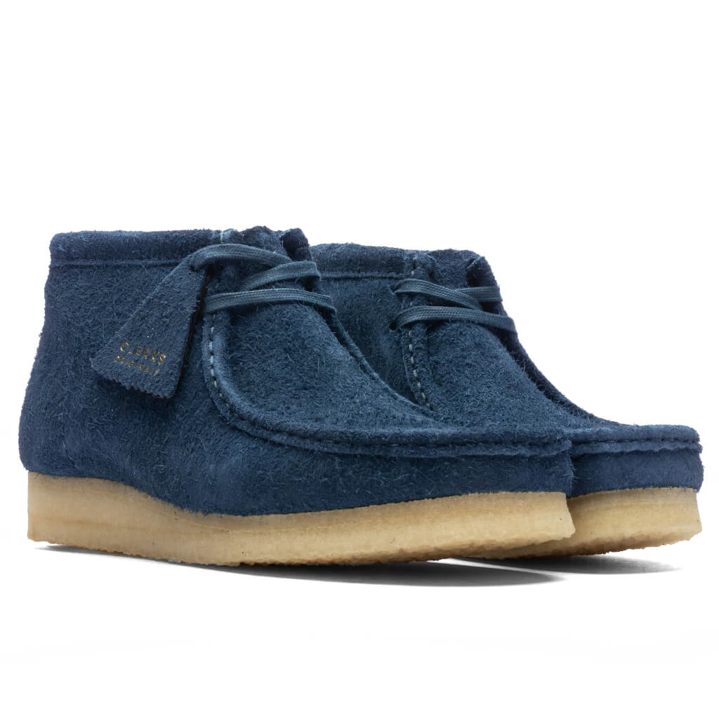 Clarks Wallabee Boot - Deep Blue 2 Clarks Wallabee Boot - Deep Blue - Image 2