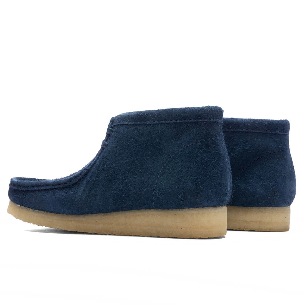 Clarks Wallabee Boot - Deep Blue 3 Clarks Wallabee Boot - Deep Blue - Image 3