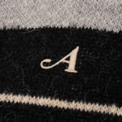 Windowpane Mohair Cardigan - Charcoal Multi -Urban Fashion Sales Windowpane Mohair Cardigan Charcoal Multi AWK FW23 KN003 CHA 10 01 23 Feature KN 6 scaled