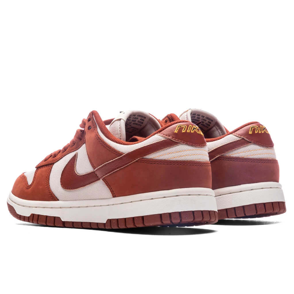Nike Women's Dunk Low LX Rugged Orange - Light Orewood Brown/Rugged Orange/Sundial 3 Nike Women's Dunk Low LX Rugged Orange - Light Orewood Brown/Rugged Orange/Sundial - Image 3