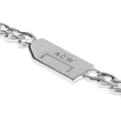 A-COLD-WALL* Chain With Tabs - Silver -Urban Fashion Sales a cold wall chain with tabs silver acwujl002whl sil os 3