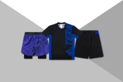 Adidas Originals Originals X White Mountaineering TX Trail Tee - Black/Royal -Urban Fashion Sales adidas originals x white mountaineering tx trail tee blackroyal 6