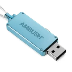 Ambush USB Necklace L - Blue 6 Ambush USB Necklace L - Blue -Urban Fashion Sales ambush usb necklace l blue 12112099 blu os 3
