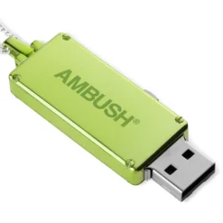 Ambush USB Necklace L - Green 6 Ambush USB Necklace L - Green -Urban Fashion Sales ambush usb necklace l green 12112099 grn os 3