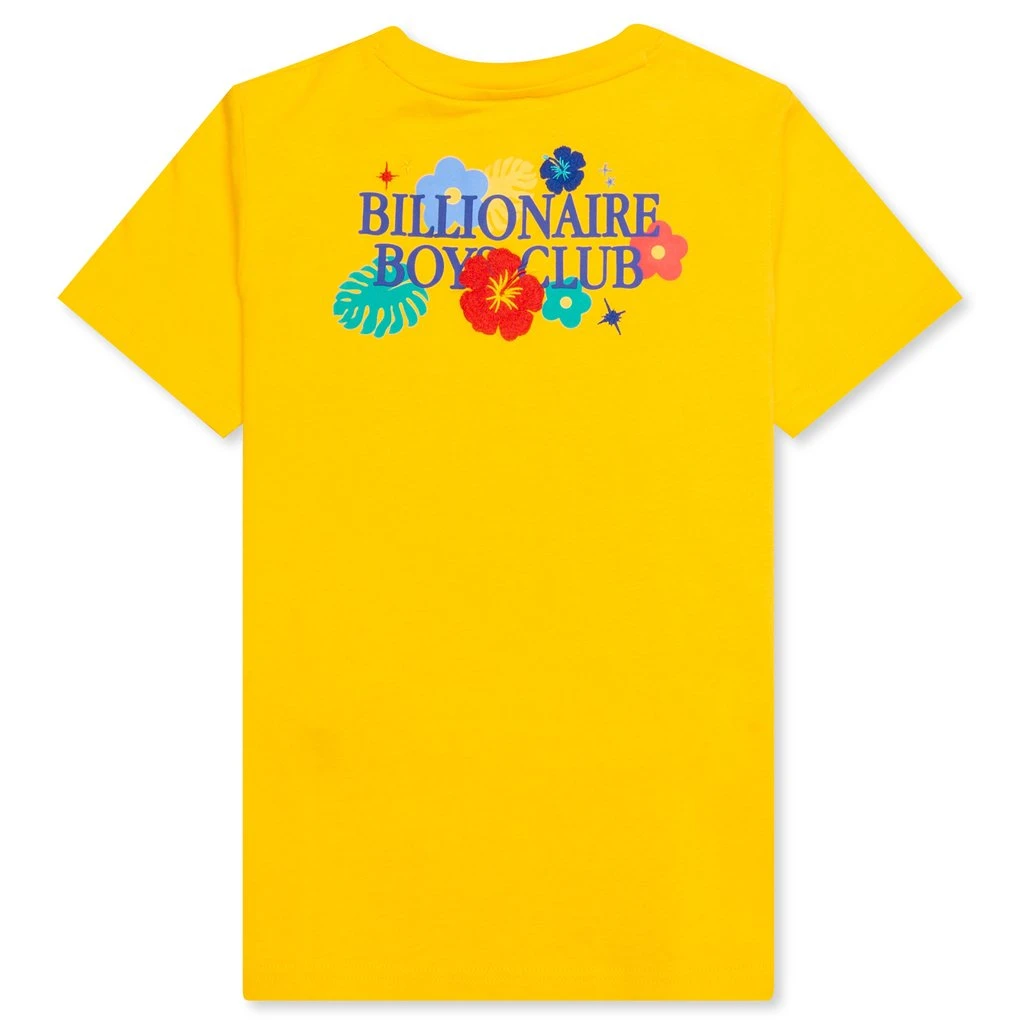 Kid's BB Hibiscus SS Knit - Solar Power 2 Kid's BB Hibiscus SS Knit - Solar Power - Image 2