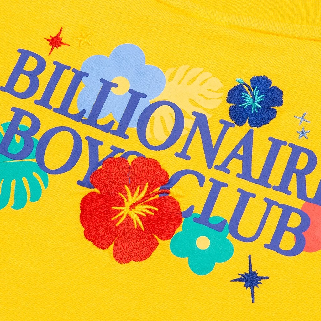 Kid's BB Hibiscus SS Knit - Solar Power 3 Kid's BB Hibiscus SS Knit - Solar Power - Image 3