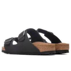 Birkenstock Narrow Arizona Vegan Birkibuc - Black -Urban Fashion Sales birkenstock women s arizona vegan birkibuc black 1019057 06 11 2021 01 3