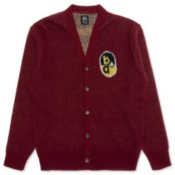 Sunshine Button Down Cardigan - Maroon