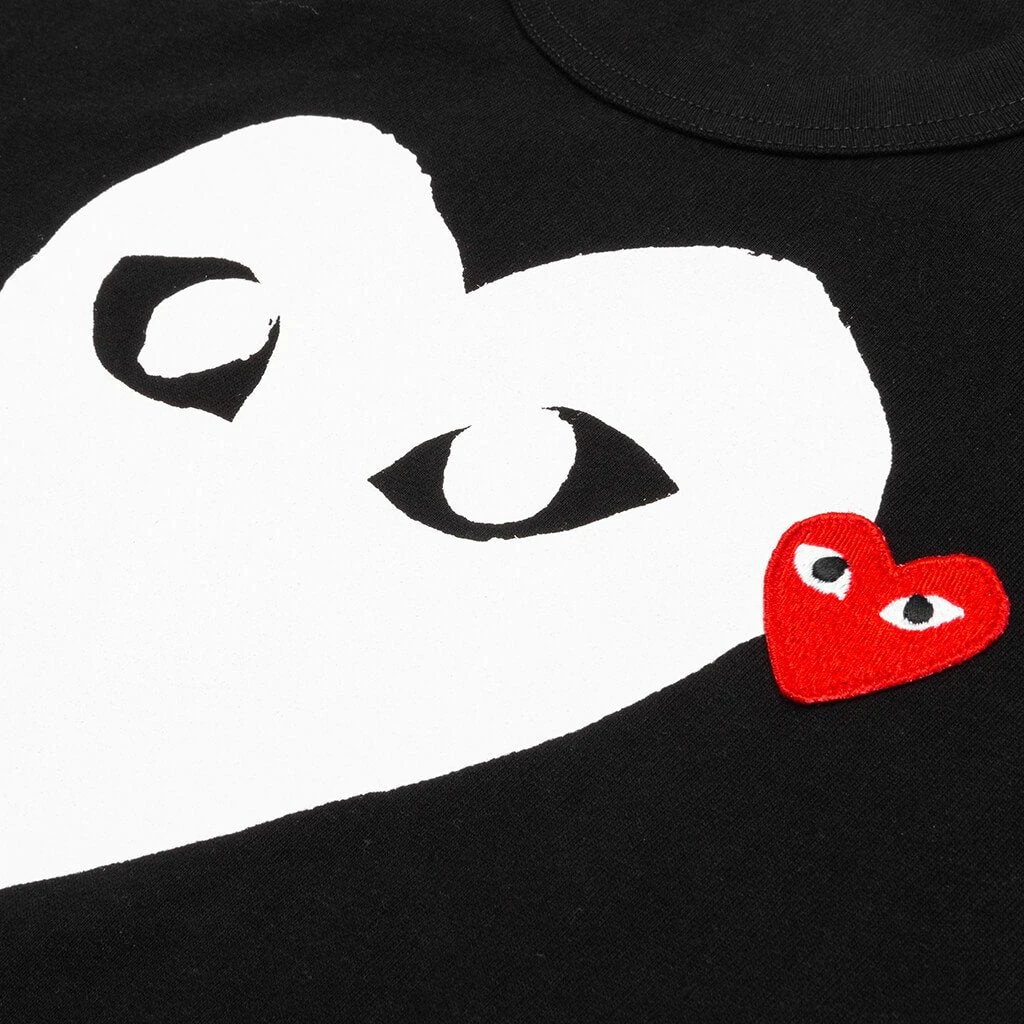Emblem Heart T-Shirt - Black 4 Emblem Heart T-Shirt - Black - Image 4