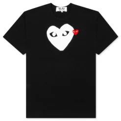 Emblem Heart T-Shirt - Black