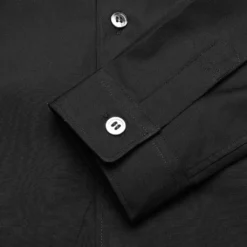 Kid's Button Up Shirt - Black 7 Kid's Button Up Shirt - Black -Urban Fashion Sales comme des garcons play kids button up shirt black 4