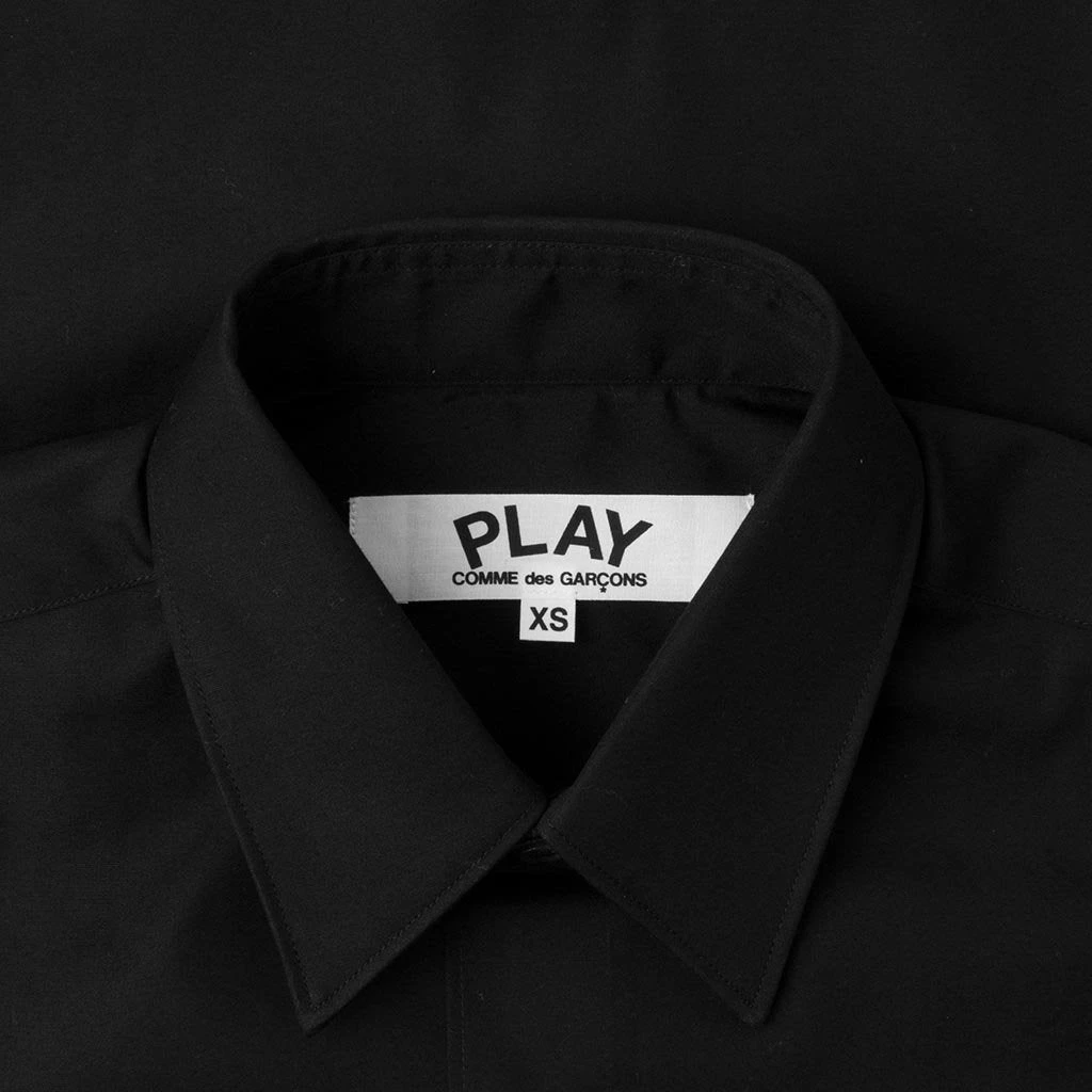 Women's Red Heart Button Up - Black 3 Women's Red Heart Button Up - Black - Image 3