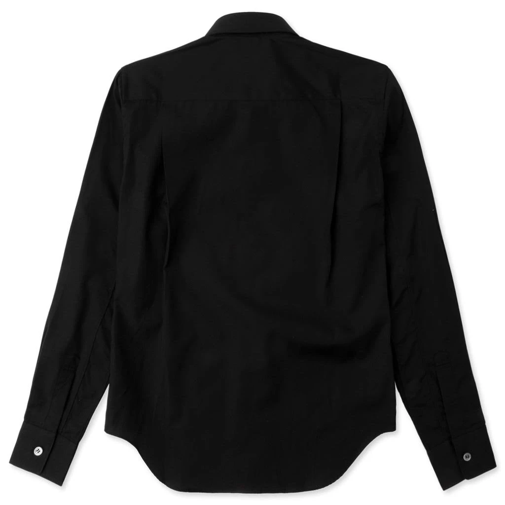 Women's Red Heart Button Up - Black 2 Women's Red Heart Button Up - Black - Image 2