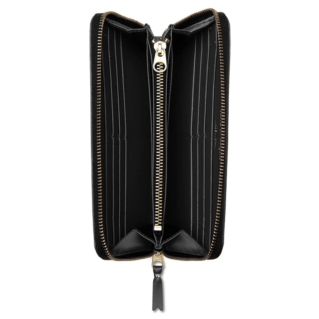 Comme Des Garcons SA0111 Huge Logo Leather Wallet - Black 2 Comme Des Garcons SA0111 Huge Logo Leather Wallet - Black - Image 2