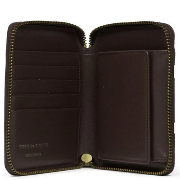 Comme Des Garcons Polka Dots Wallet - Brown 3 Comme Des Garcons Polka Dots Wallet - Brown - Image 3