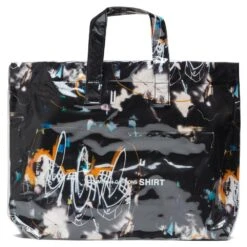Comme Des Garcons SHIRT X Futura Wide Tote Bag - Black