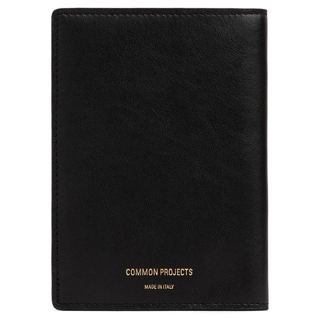 Common Projects Soft Leather Passport Folio - Black 3 Common Projects Soft Leather Passport Folio - Black - Image 3