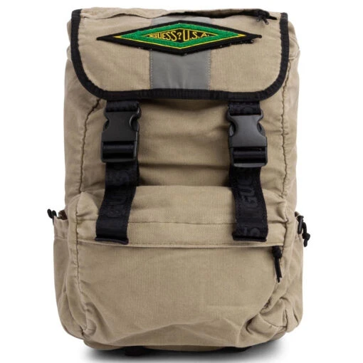 Guess Jeans X Infinite Archives Backpack - Warm Caramel -Urban Fashion Sales guess jeans x infinite archives backpack warm caramel m8sz31wbdz0 waca