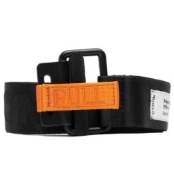 Heat Logo Tape Belt Classic - Black