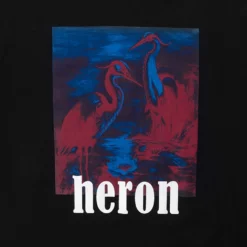 Herons S/S T-Shirt - Black 7 Herons S/S T-Shirt - Black -Urban Fashion Sales heron preston herons ss t shirt black 4