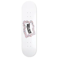 Frozen Skate Deck - White
