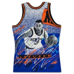Just Don 'New York Knicks' Sublimated Jersey - Pattern Royal 9 Just Don 'New York Knicks' Sublimated Jersey - Pattern Royal -Urban Fashion Sales just don new york knicks sublimated jersey pattern royal 5