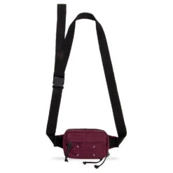 Maison Margiela Mini Crossbody Pouch - Burgundy