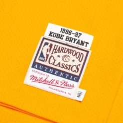 Mitchell & Ness NBA Authentic Jersey Los Angeles Lakers Home 1996-97 Kobe Bryant - Yellow -Urban Fashion Sales mitchell ness nba authentic jersey los angeles lakers home 1996 97 kobe bryant yellow 4