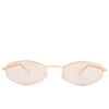 Mykita X Bernhard Willhelm Silver - Glossy Gold/Soft Brown Solid