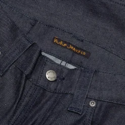 Nudie Jeans Grim Tim - Dry Navy Dips -Urban Fashion Sales nudie jeans grim tim dry navy dips 3