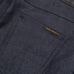 Nudie Jeans Grim Tim - Dry Navy Dips -Urban Fashion Sales nudie jeans grim tim dry navy dips 6